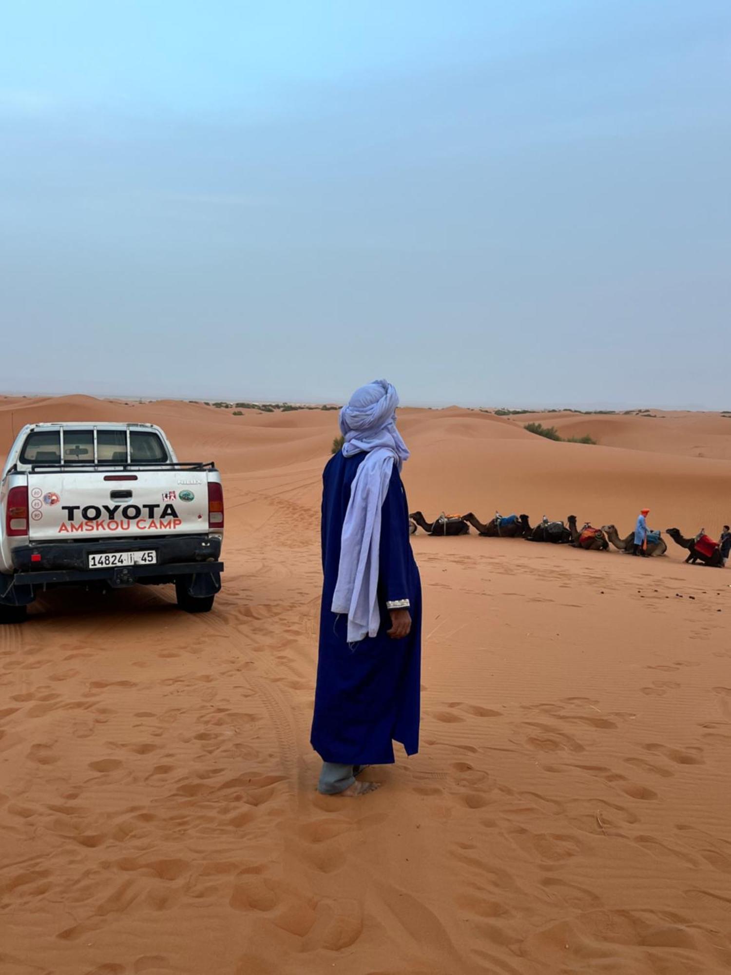 Amskou Luxury Desert Camp メルズーガ エクステリア 写真